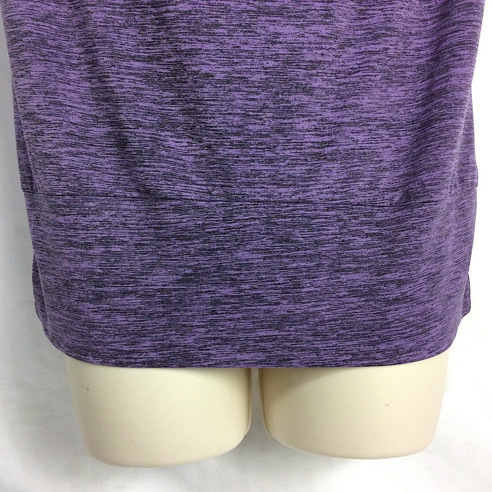 4/$25 AGB Blouse Purple Loose Fit Banded Top S - Picture 5 of 9